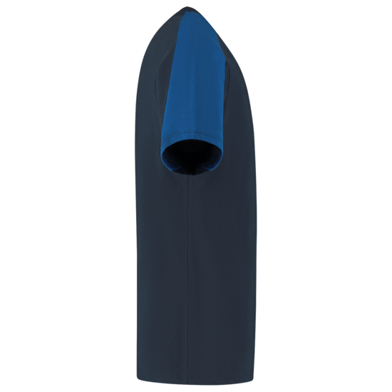 Tricorp T-shirt Bicolor  navy blauw