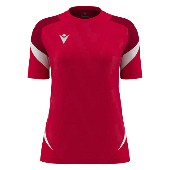 Macron Naga shirt dames rood