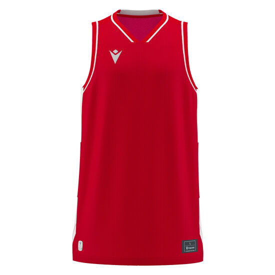 Macron Carbon basketbalshirt rood