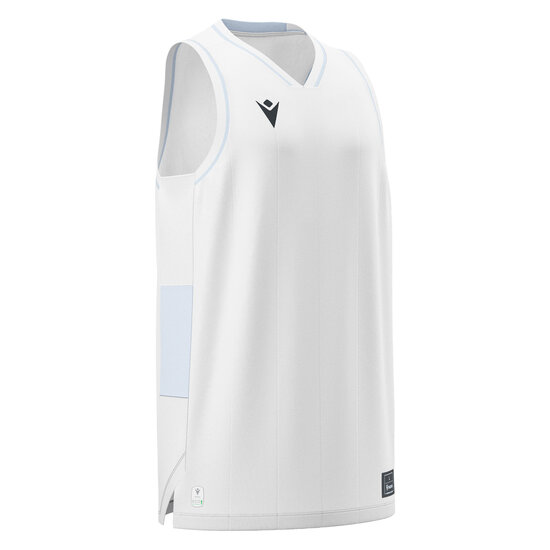 Macron Carbon basketbalshirt wit