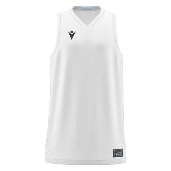 Macron Carbon basketbalshirt wit