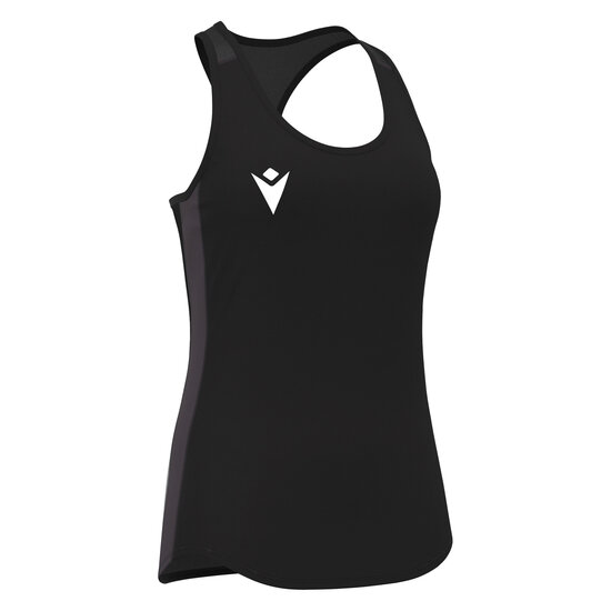 Macron Relay tanktop zwart