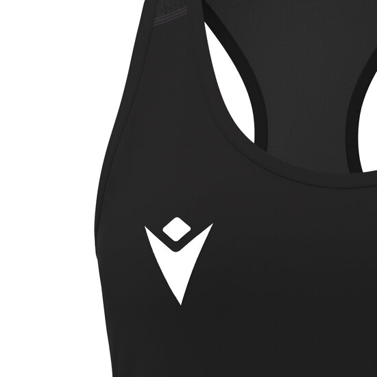 Macron Relay tanktop zwart