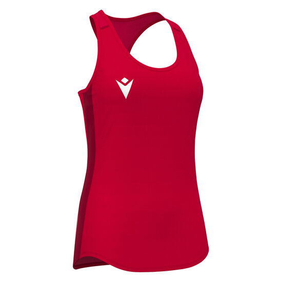 Macron Relay tanktop rood