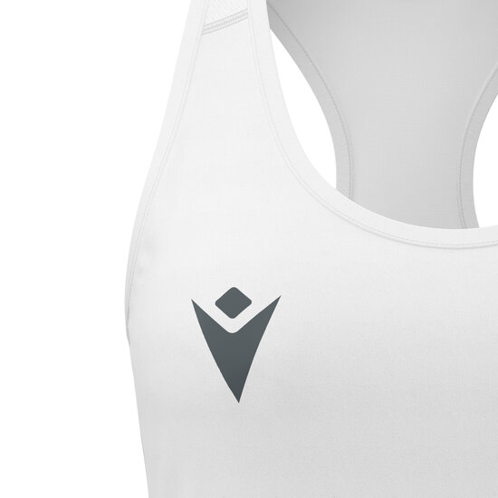 Macron Relay tanktop wit