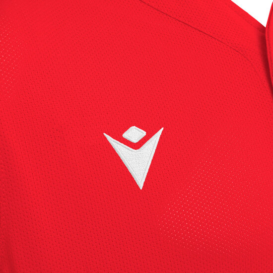 Macron Drake honkbalshirt rood