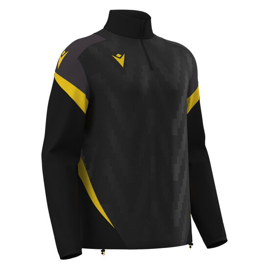 Macron Hollow Zip Top zwart