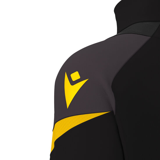 Macron Hollow Zip Top zwart