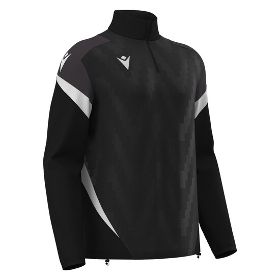 Macron Hollow Zip Top zwart