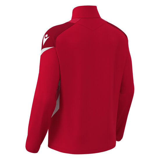 Macron Hollow Zip Top rood