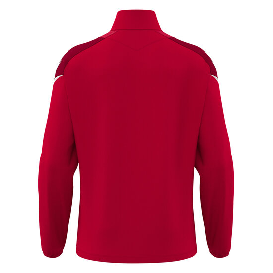 Macron Hollow Zip Top rood