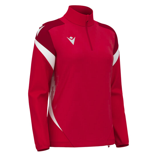 Macron Leona Zip Top rood