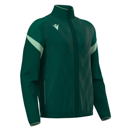 Macron Odin Full Zip Top donkergroen