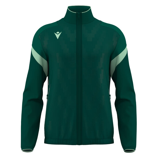 Macron Odin Full Zip Top donkergroen