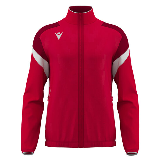 Macron Odin Full Zip Top rood