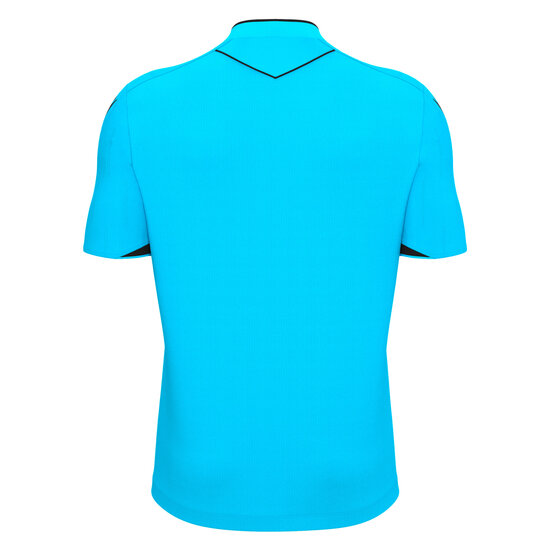 Macron Mendez scheidsrechtersshirt blauw