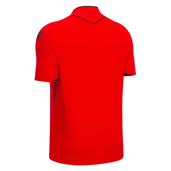 Macron Mendez scheidsrechtersshirt rood