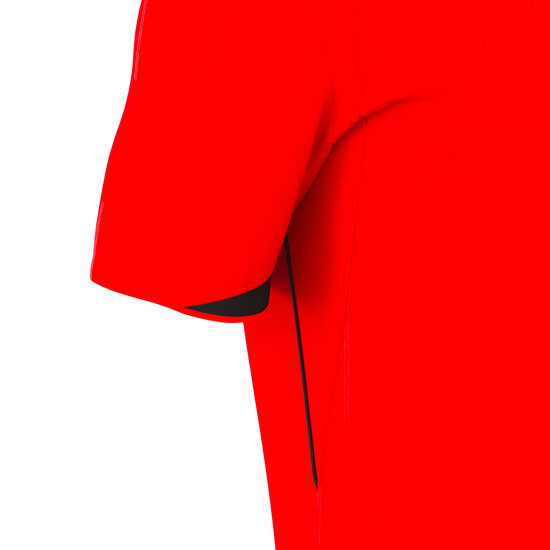 Macron Mendez scheidsrechtersshirt rood