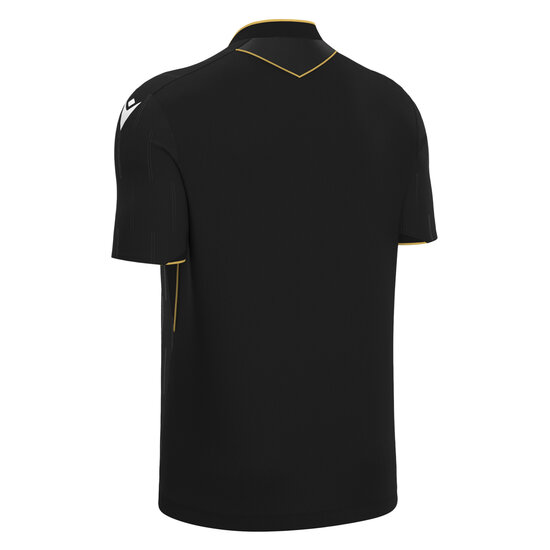 Macron Mendez scheidsrechtersshirt zwart