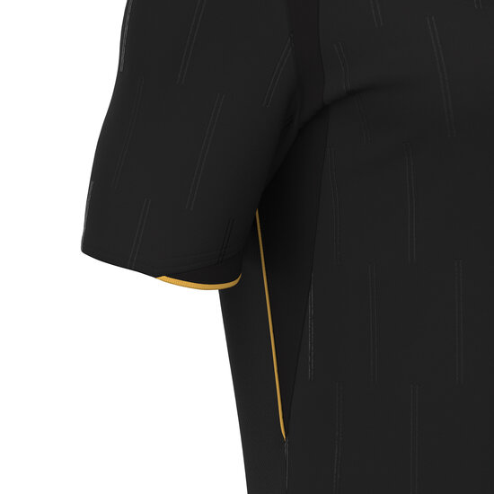 Macron Mendez scheidsrechtersshirt zwart
