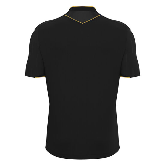 Macron Mendez scheidsrechtersshirt zwart
