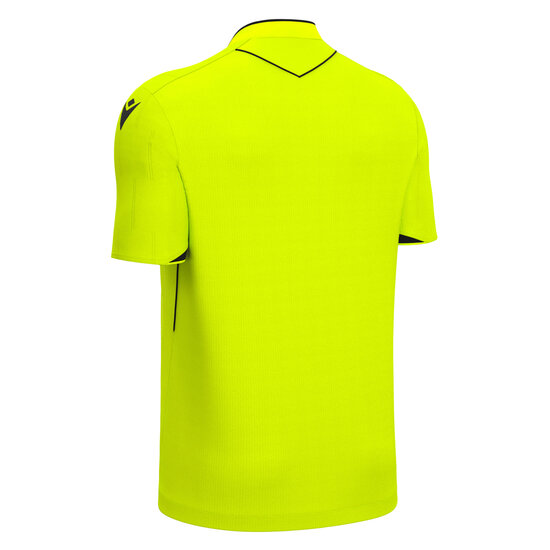 Macron Mendez scheidsrechtersshirt geel