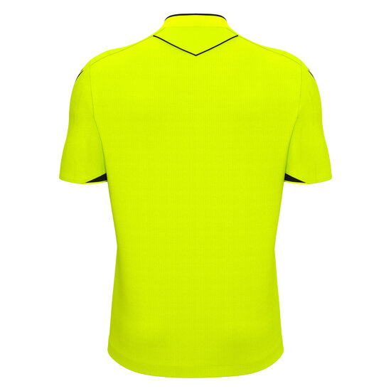 Macron Mendez scheidsrechtersshirt geel