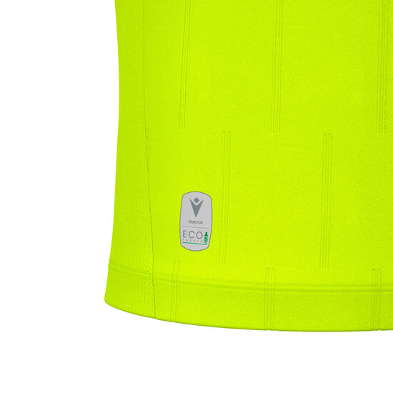 Macron Mendez scheidsrechtersshirt geel