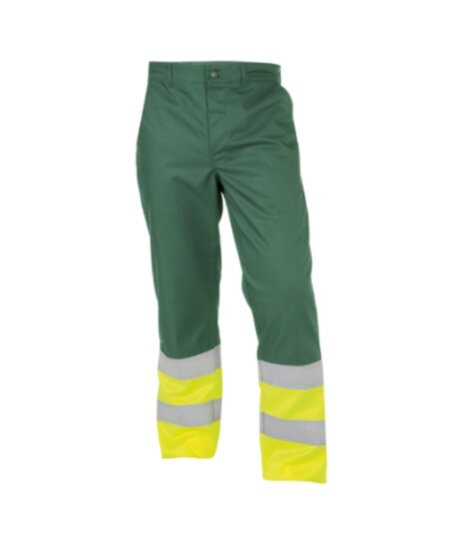 Zichtbaarheidsbroek Corona groen geel 1
