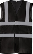 Veiligheidshesje Hi Vis zwart