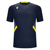 Macron Shedir shirt navy geel