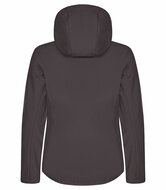 Clique Hoody Softshell Jas grijs