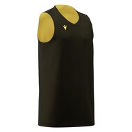Macron Idaho reversible basketbalshirt - zwart/geel