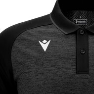 Macron Aulos polo zwart