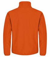 Clique Softshell Jas oranje