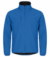 Clique Softshell Jas blauw