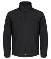 Clique Softshell Jas zwart