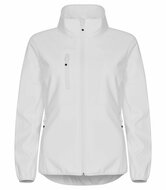 Clique Softshell Jas wit