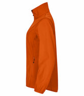 Clique Softshell Jas oranje