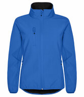 Clique Softshell Jas blauw
