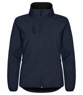 Clique Softshell Jas navy