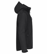 Clique Hoody Softshell Jas zwart
