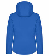 Clique Hoody Softshell Jas blauw
