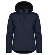 Clique Hoody Softshell Jas navy