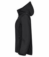 Clique Hoody Softshell Jas zwart