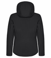 Clique Hoody Softshell Jas zwart