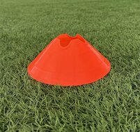 Cawila hoedjes M - set 10 stuks oranje