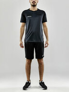 Craft scheidsrechtersshirt zwart