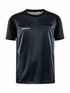 Craft scheidsrechtersshirt zwart