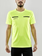 Craft scheidsrechtersshirt geel